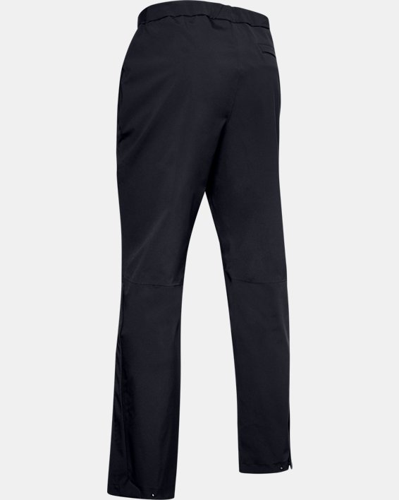 Pantalon imperméable UA Golf pour homme, Black, pdpMainDesktop image number 4